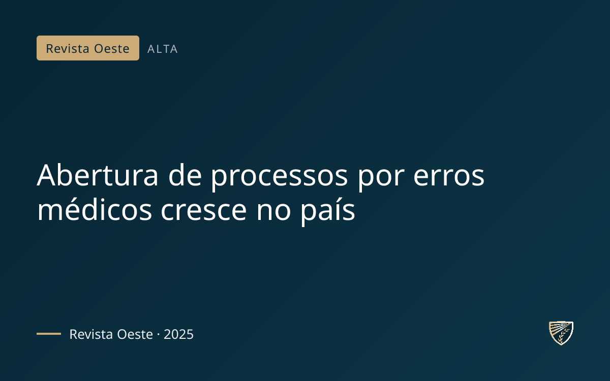 Abertura de processos por erros médicos cresce no país