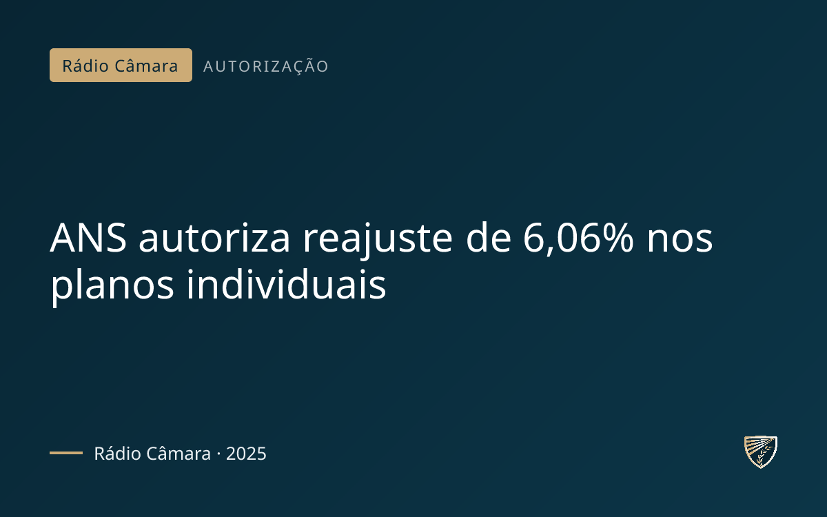 ANS autoriza reajuste de 6,06% nos planos individuais