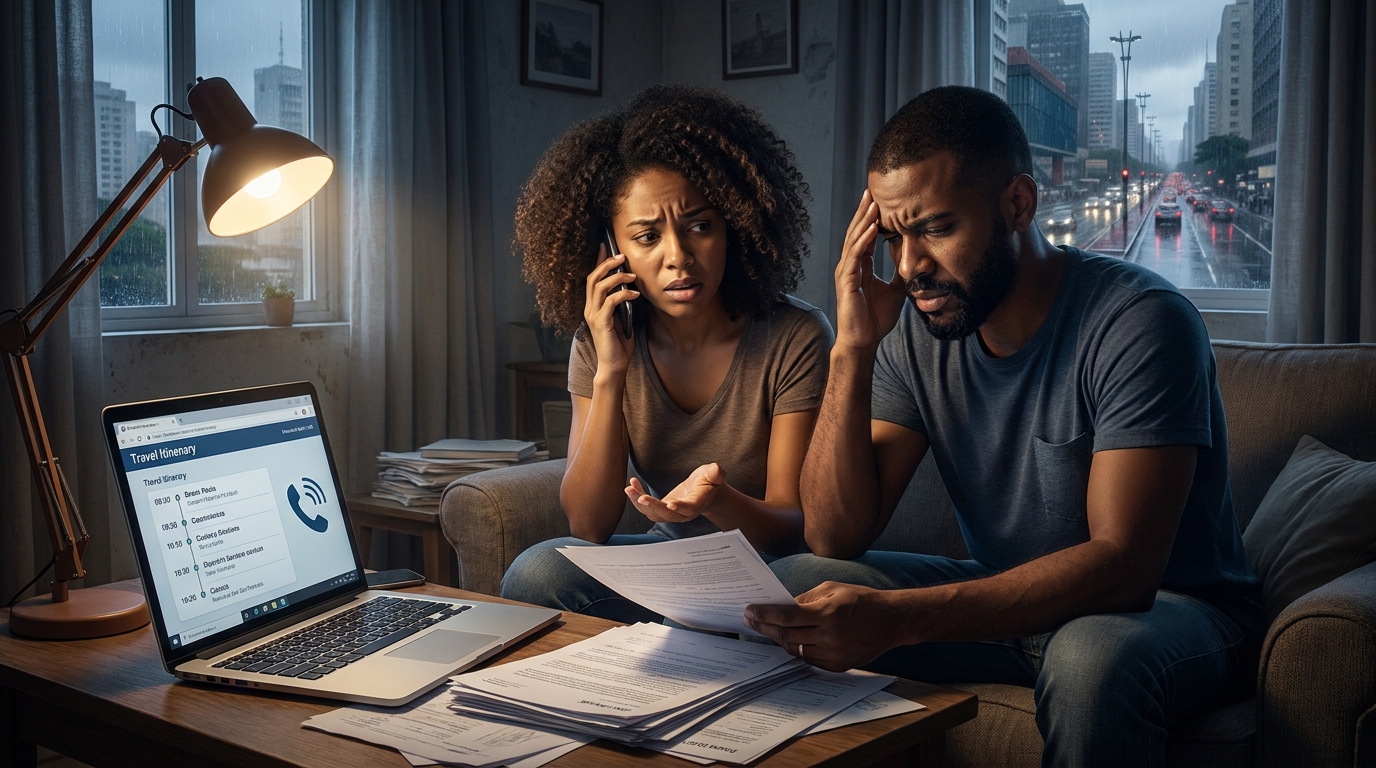 Dr. Oliveira, advogado criminal renomado, em escritório moderno e luxuoso com fundo azul gradiente - Ação de Exibição de Documentos: Como Obter Gravações para Processar o Seguro Viagem