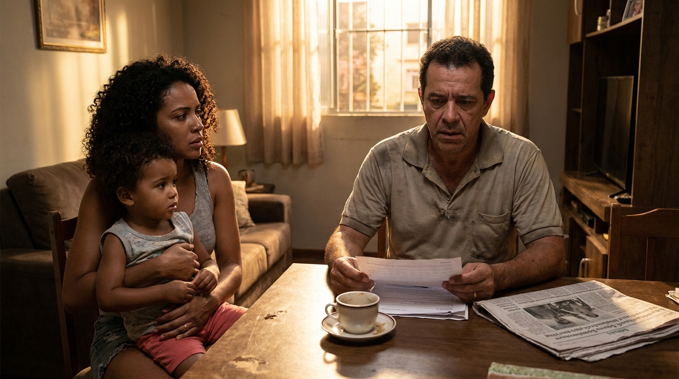 Dr. Oliveira, advogado criminal renomado, em escritório moderno e luxuoso com fundo azul gradiente - Auxílio-Acidente: O Risco Criminal Oculto para Empresários e Gestores