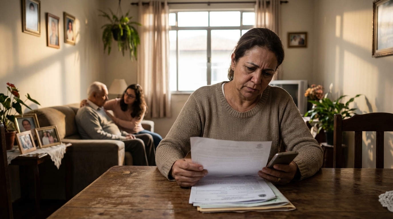 Dr. Oliveira, advogado criminal renomado, em escritório moderno e luxuoso com fundo azul gradiente - Cancelamento Unilateral Notredame Intermédica: O Direito à Continuidade Assistencial em Tratamentos Graves