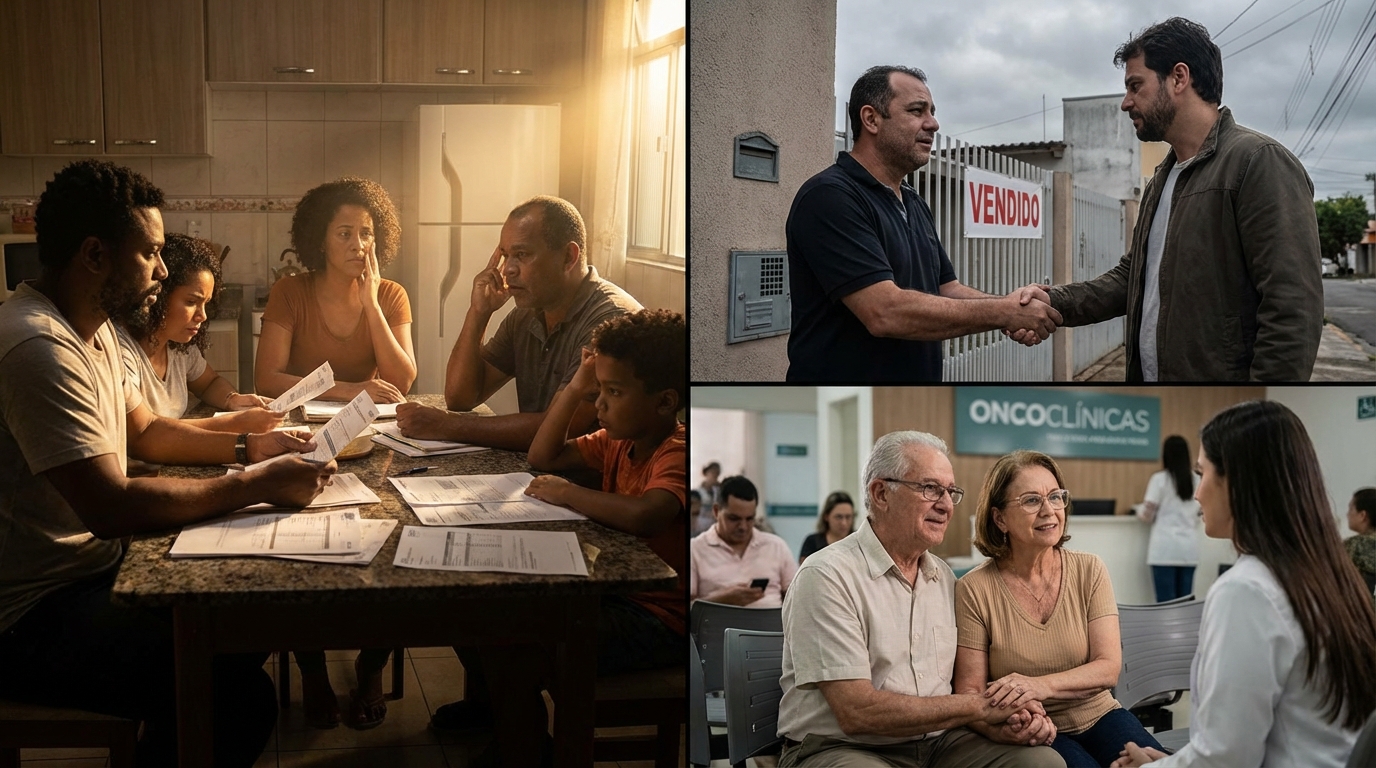 Dr. Oliveira, advogado criminal renomado, em escritório moderno e luxuoso com fundo azul gradiente - Caso Oncoclínicas: O Papel do Planejamento Tributário e Societário na Venda de Ativos em Tempos de Crise