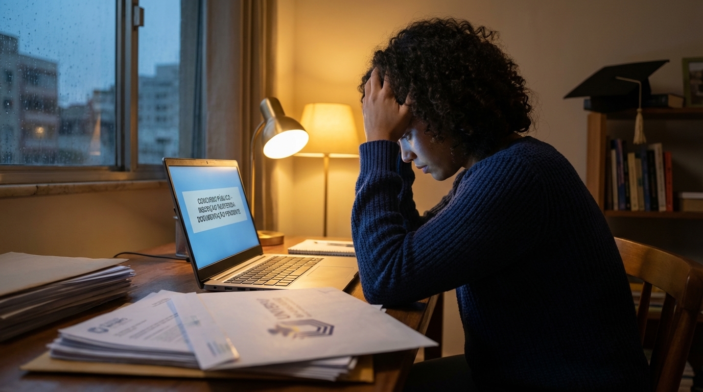 Dr. Oliveira, advogado criminal renomado, em escritório moderno e luxuoso com fundo azul gradiente - Demora na Emissão do Diploma: Quais os Prazos do MEC e Quando Cabe Indenização?