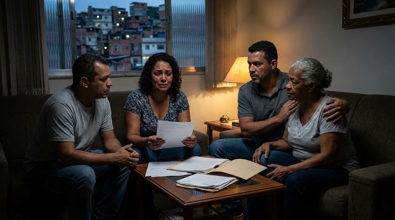 Dr. Oliveira, advogado criminal renomado, em escritório moderno e luxuoso com fundo azul gradiente - Erro de Diagnóstico Médico e Laboratorial: Como Buscar Indenização na Justiça