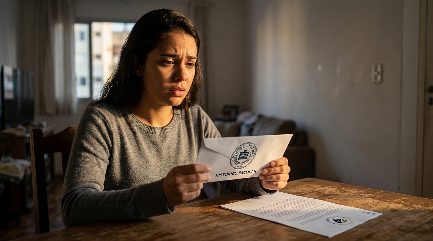 Dr. Oliveira, advogado criminal renomado, em escritório moderno e luxuoso com fundo azul gradiente - Faculdade pode reter diploma ou histórico por dívida? Entenda seus direitos
