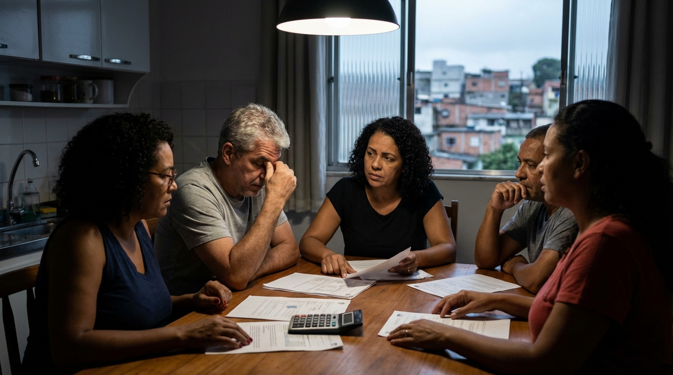 Dr. Oliveira, advogado tributarista renomado, em escritório moderno e luxuoso com fundo azul gradiente - Fundos de Investimento na Manutenção de Operações: Lições Tributárias e Societárias do Caso Credcesta