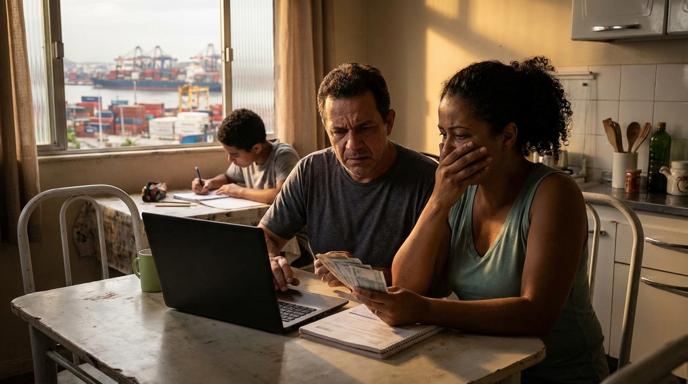 Dr. Oliveira, advogado criminal renomado, em escritório moderno e luxuoso com fundo azul gradiente - Justiça Suspende Imposto sobre Exportação de Petróleo: Impactos e Precedentes para o Setor Empresarial