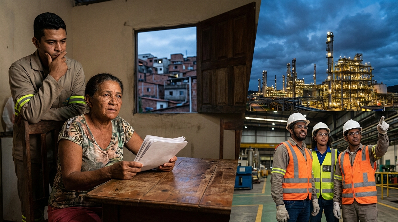 Dr. Oliveira, advogado criminal renomado, em escritório moderno e luxuoso com fundo azul gradiente - O Caso Riachuelo: Como Planejamento Tributário e Trabalhista Sustentam a Estratégia de Megafábricas