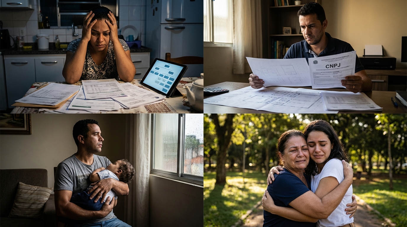 Dr. Oliveira, advogado criminal renomado, em escritório moderno e luxuoso com fundo azul gradiente - Ocultação de Bens no Divórcio Litigioso: Como a Lei Pune a Fraude Patrimonial