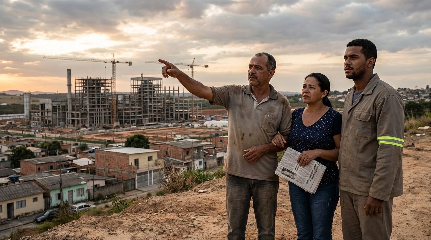 Dr. Oliveira, advogado criminal renomado, em escritório moderno e luxuoso com fundo azul gradiente - Retomada de Obras da Petrobras: Como Preparar sua Empresa Fiscal e Contratualmente para Grandes Projetos