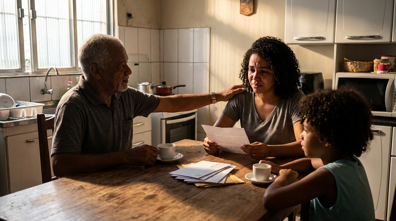 Dr. Oliveira, advogado criminal renomado, em escritório moderno e luxuoso com fundo azul gradiente - STF Valida Mínimo Existencial: Como a Decisão Protege o Patrimônio de Sócios em Execuções Fiscais