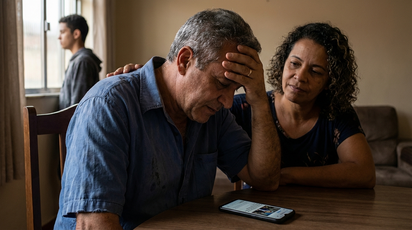 Dr. Oliveira, advogado criminal renomado, em escritório moderno e luxuoso com fundo azul gradiente - STJ Invalida Provas Criminais por Inteligência Artificial: O Que Muda na Sua Defesa?